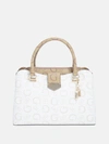 Guess Factory Cassius Satchel In Multi