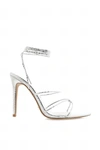 Billini Perouze Heels In Silver Scale In Multi