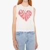 Mother The Strong And Silent Type Heart T-shirt In Multi