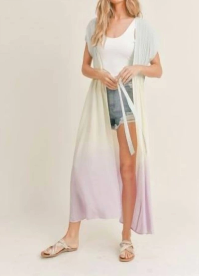 Sadie & Sage Kua Bay Cardigan In Multicolor