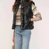 Heartloom Lobelia Vest In Black In Black