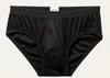Zimmerli Men's Sea Island Briefs In Black In Black