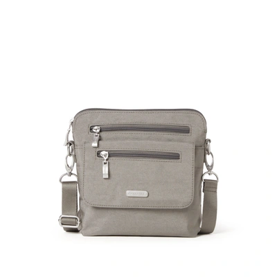 Baggallini Women's Let's Escape Crossbody Bag In Grey