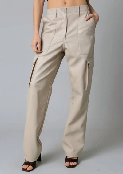 Olivaceous Women's Parachute Pants In Khaki In Green