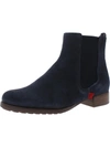 MARC JOSEPH UNION SQ WOMENS SUEDE SLIP-ON ANKLE BOOTS