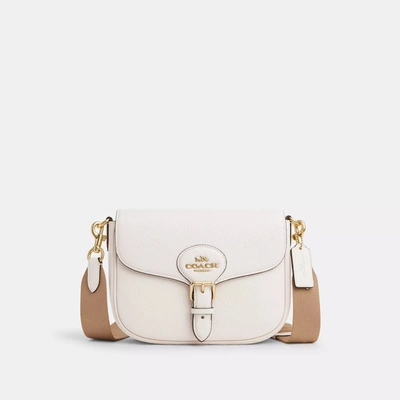 Coach Outlet Amelia Saddle Bag In White