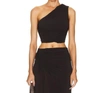 A.l.c Kayden Jersey Top In Espresso Brown In Brown