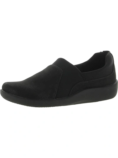 Cloudsteppers By Clarks Sillian Bliss Womens Slip-on Comfort Casual Shoes In Black