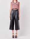 English Factory Down The Road Pant In Black In Black