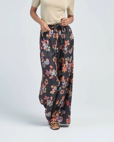 Ulla Johnson Sawyer High-waist Wide-leg Trousers In Multi