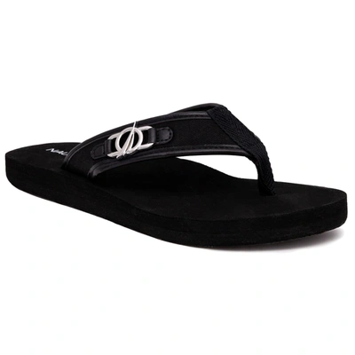 Nautica Womens J-class Sandal In Black