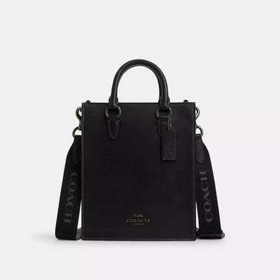 Coach Outlet Dylan Tote In Colorblock Signature Canvas In Black