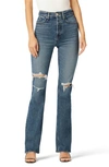 Hudson Faye Ultrahigh Waist Bootcut Jeans In Canyon