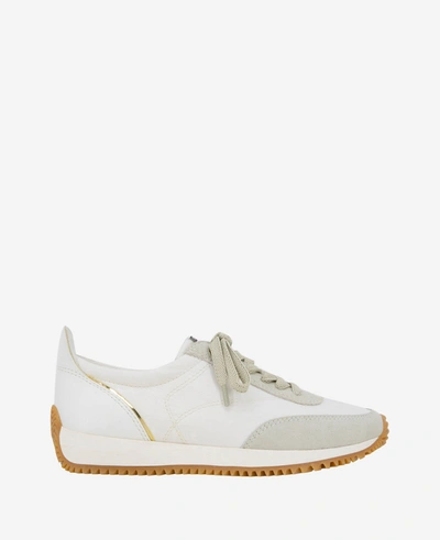 Kenneth Cole Women's Jamie Lace Up Low Top Trainers In White