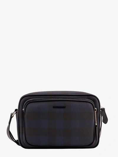 Burberry Paddy Shoulder Bag In Blue