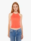 MOTHER THE UP IN ARMS HOT CORAL SHIRT