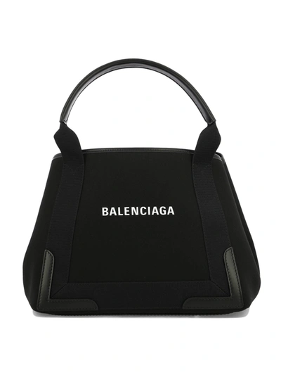 BALENCIAGA BALENCIAGA CABAS NAVY SMALL HANDBAG