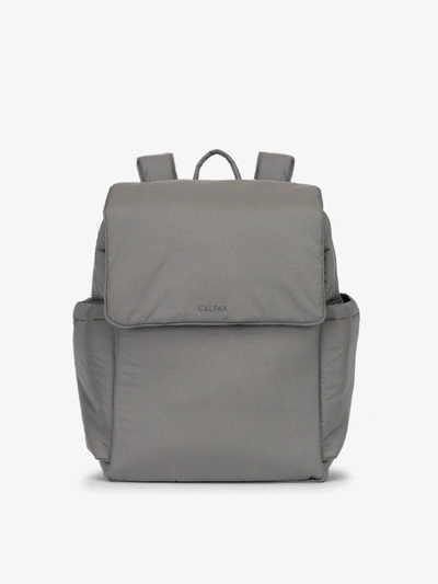 Calpak Diaper Backpack With Laptop Sleeve In Slate
