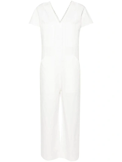 Apc A.p.c. Combinaison Ilina Clothing In White