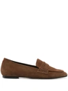 AEYDE AEYDE ALFIE COW SUEDE LEATHER BROWN SHOES