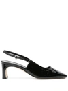 AEYDE AEYDE ELIZA PATENT CALF LEATHER BLACK SHOES