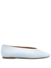 AEYDE AEYDE KIRSTEN NAPPA LEATHER POWDERBLUE SHOES