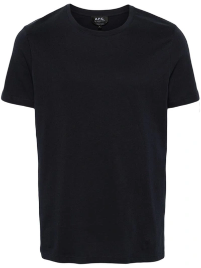 Apc A.p.c. Tshirt In Iak Dark Navy