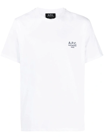 Apc A.p.c. Tshirt In Aab Blanc