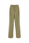Ami Alexandre Mattiussi Ami Paris Sage Green Viscose Blend Pant In Green