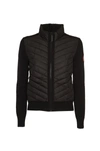 Canada Goose Womens Black - Noir Hybridge Padded Shell-down And Wool Jacket In Black