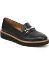 Naturalizer Elin Slip-on Loafer In Black Smooth Faux Leather