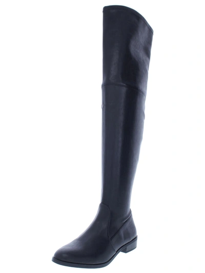 Inc Irinaa Womens Solid Over-the-knee Boots In Blue
