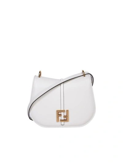 Fendi C Mon Satchel Bag In White