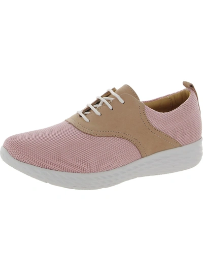Driver Club Usa Greenville Womens Lightweight Slip-on Casual And Fashion Sneakers In Pink