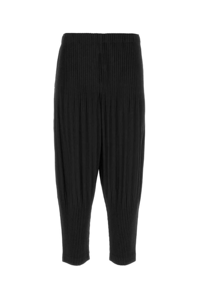 Issey Miyake Basics Relaxed Pant In Black