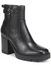 Naturalizer Wilde Waterproof Lug Sole Booties In Black