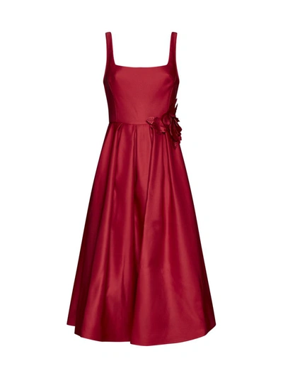Marchesa Notte Dress In Red