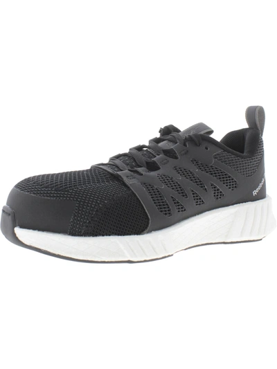 Reebok Fusion Flexweave Work Womens Breathable Composite Toe Work And Safety Shoes In Black