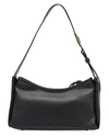 Dolce Vita Leather Shoulder Bag In Black