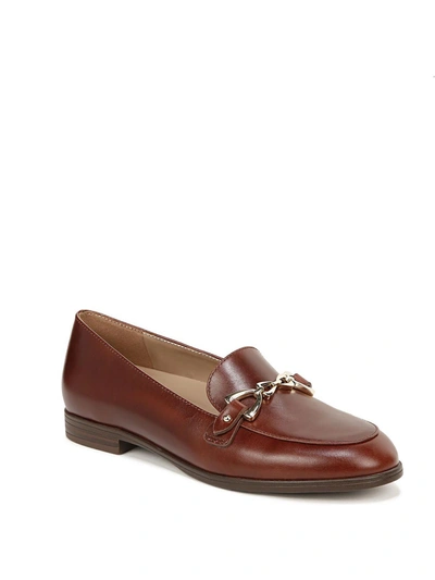 Naturalizer Gala Loafers In Cappuccino Brown Leather