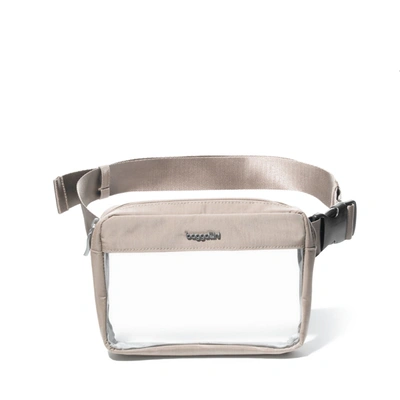 Baggallini Clear Stadium Belt Bag Sling In Multi