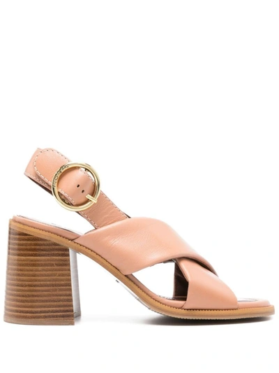 See By Chloé Lyna Shoes In Nude & Neutrals