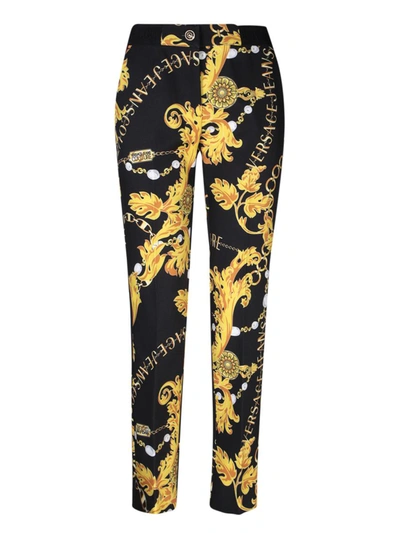 Versace Jeans Couture Trousers  Woman In Black