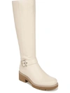 Naturalizer Darry Water Repellent Knee High Boot In White