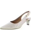 J. Reneé Mayetta Slingback Pump In White