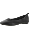 FARYL ROBIN KARLY WOMENS LEATHER SLIP ON BALLET FLATS