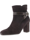 ERIC MICHAEL BEATRICE WOMENS LEATHER ROUND TOE ANKLE BOOTS