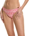 Helen Jon Tortoise Hipster Bikini Bottom In Pink