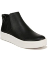 Dr. Scholl's Shoes Madison Boot Womens Faux Leather Slip On Ankle Boots In Black