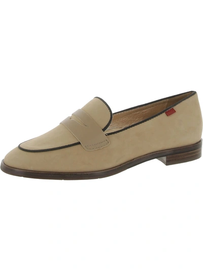Marc Joseph Bryant Park Womens Printed Fashion Loafers In Beige